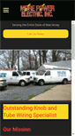 Mobile Screenshot of morepowerelectric.com